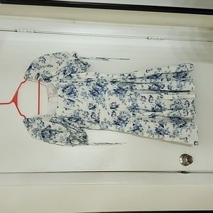 Blue floral Rachel Parcell dress